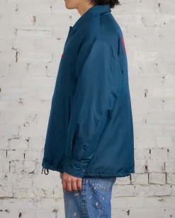 New visvim Coach Down Jacket Navy
