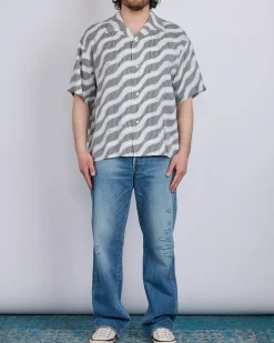 Clearance visvim Copa Button Shirt Short Sleeve Black