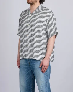 Clearance visvim Copa Button Shirt Short Sleeve Black