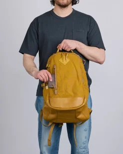 New visvim Cordura 20L Backpack Mustard