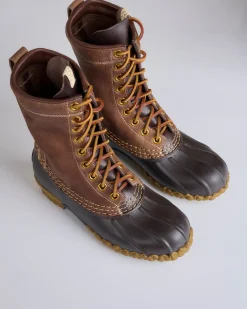 Clearance visvim Decoy Duck Boot Folk Dark Brown