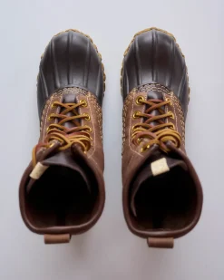 Clearance visvim Decoy Duck Boot Folk Dark Brown