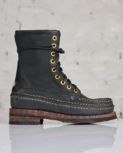 Sale visvim Grizzly Camper Hi-Folk Boot Black