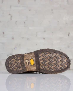 Discount visvim Grizzly Camper Hi-Folk Boot Dark Brown