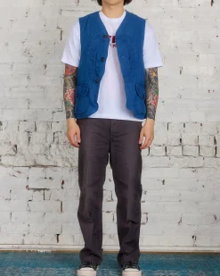 New visvim Gusto Down Vest Indigo