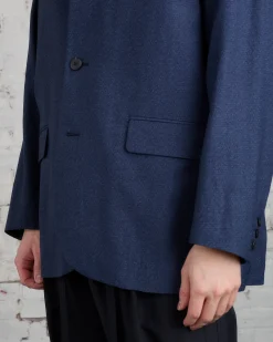 Online visvim Hammons Blazer Jacket Navy