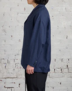 Online visvim Hammons Blazer Jacket Navy