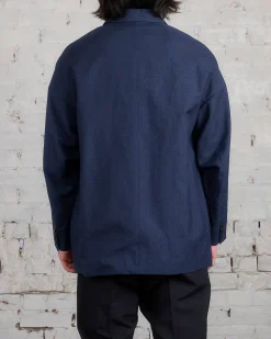 Online visvim Hammons Blazer Jacket Navy
