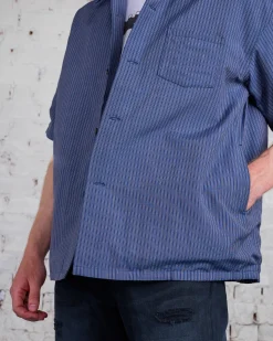 Sale visvim ICT visvim I.C.T. Wallis Down Button Shirt Navy