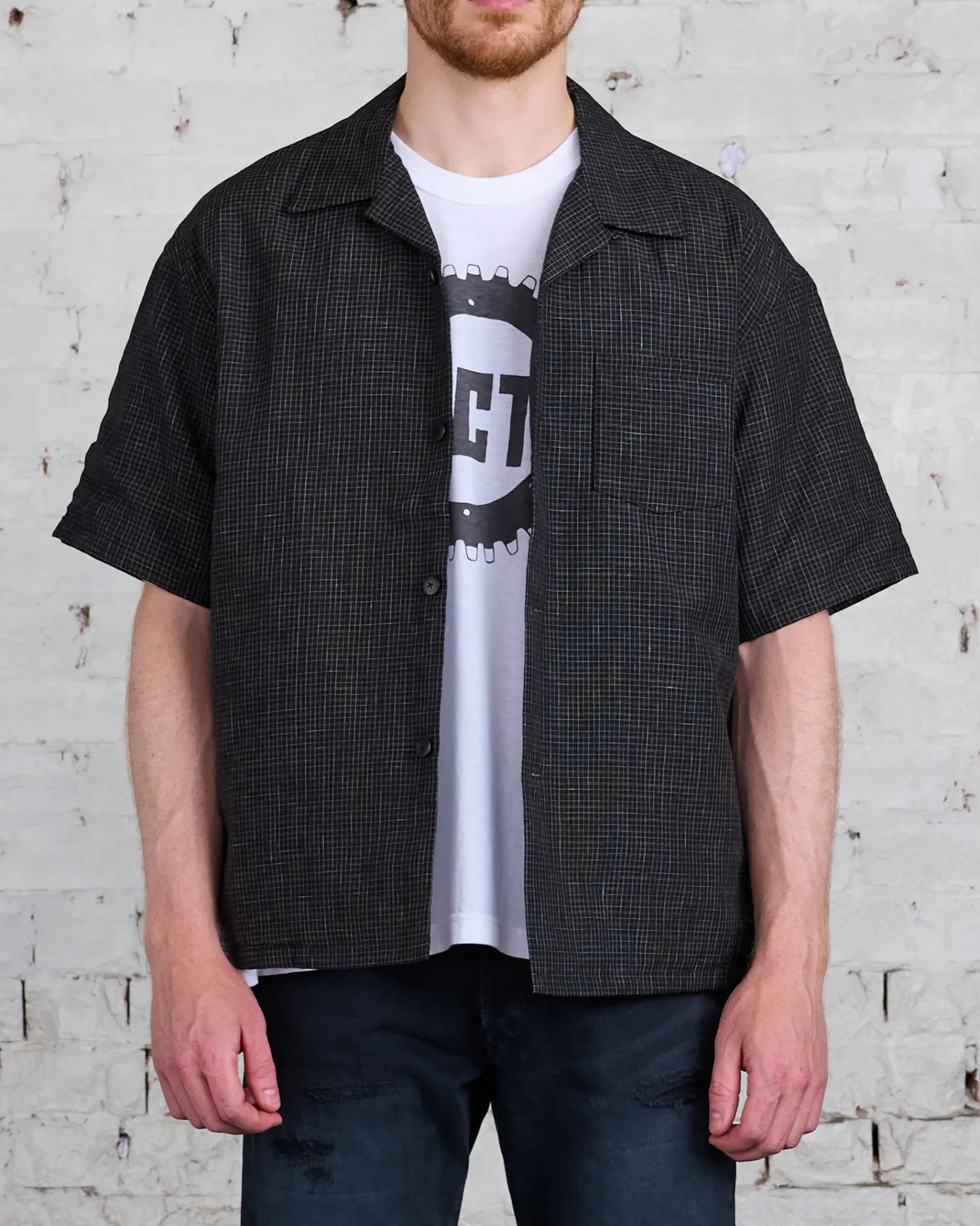 Online visvim ICT visvim I.C.T. Wallis Down Button Shirt Black