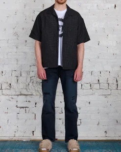Online visvim ICT visvim I.C.T. Wallis Down Button Shirt Black
