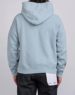 New visvim Jumbo SB Hoodie DMGD Lt.Green