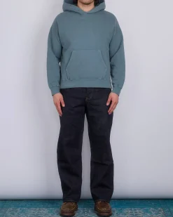 Discount visvim Jumbo SB Hoodie P.O. DMGD U.D. Green