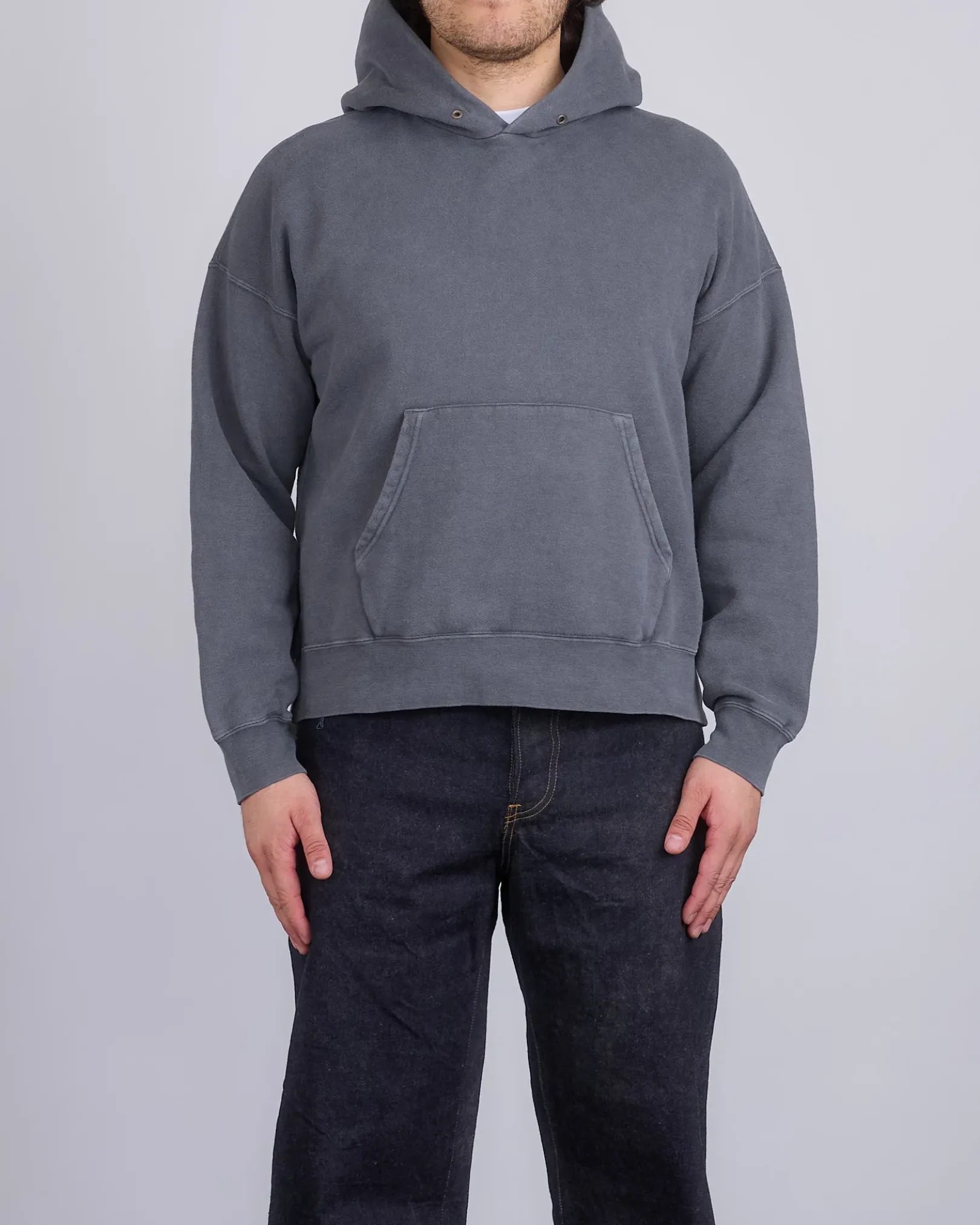 Hot visvim Jumbo SB Hoodie P.O. DMGD U.D. Black