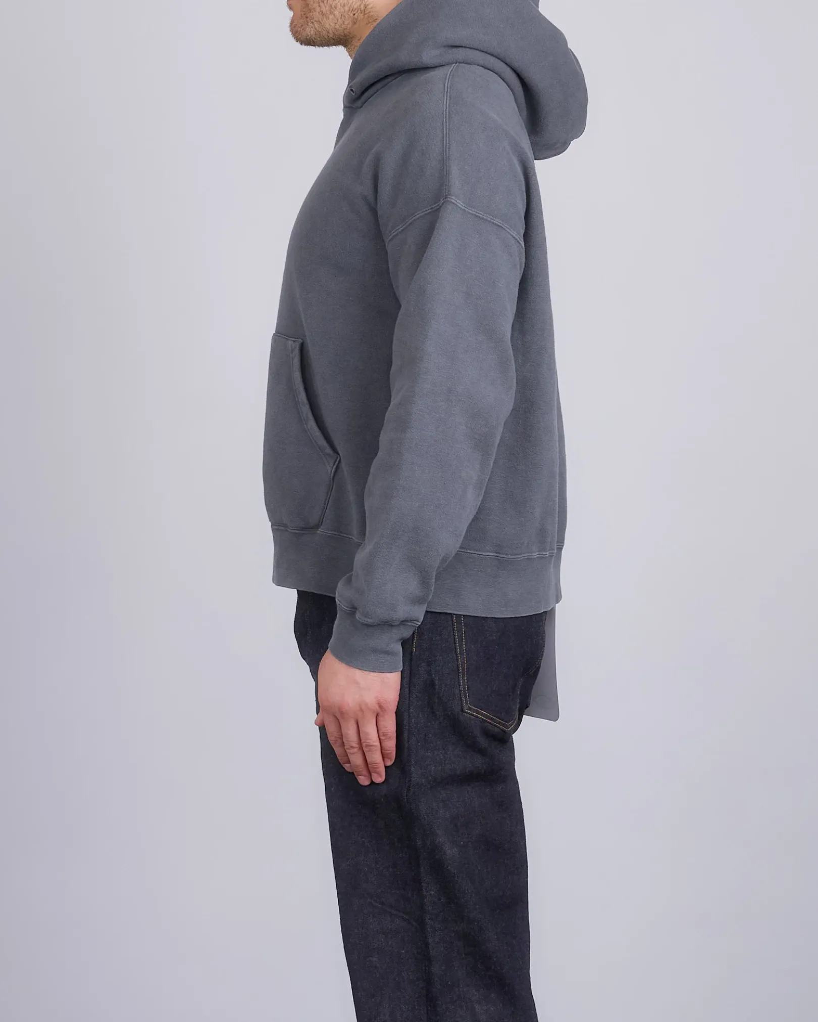 Hot visvim Jumbo SB Hoodie P.O. DMGD U.D. Black