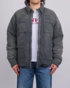 Online visvim Kerchief Era Down Jacket Crash Black