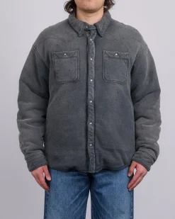 Online visvim Kerchief Era Down Jacket Crash Black