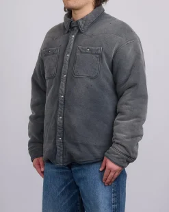 Online visvim Kerchief Era Down Jacket Crash Black