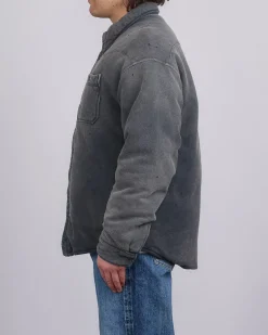 Online visvim Kerchief Era Down Jacket Crash Black