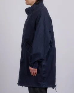 Clearance visvim Six-Five Parka 3L DMGD Navy