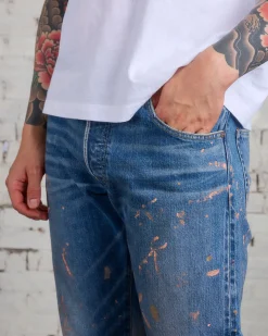 Outlet visvim Social Sculpture 01 Slim Jean Damaged-41