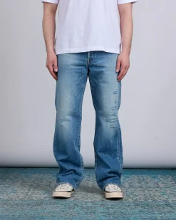 Outlet visvim Social Sculpture 01 Wide Jean Damaged 43