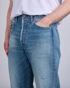 Outlet visvim Social Sculpture 01 Wide Jean Damaged 43