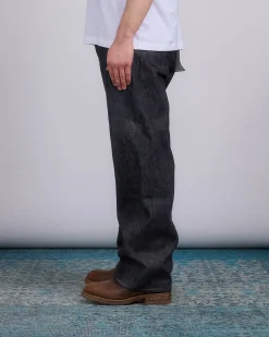 Fashion visvim Social Sculpture 01 Ex Wide Jean Raw Mud OD