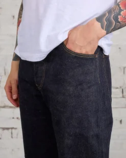 New visvim Social Sculpture 01 Wide Jean Raw Mud OD