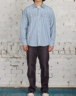 Discount visvim Social Sculpture Langer Shirt Hickory DMGD