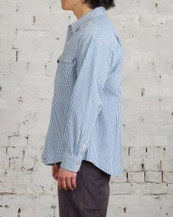 Discount visvim Social Sculpture Langer Shirt Hickory DMGD