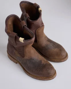 New visvim Wabanaki Boot-Folk Dark Brown